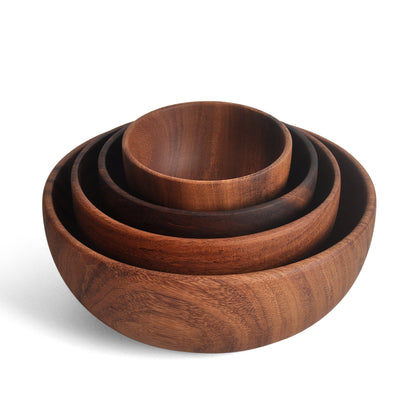 Wooden Bowl, Raw Wood Plate, Solid Wood Plate, Tableware, Salad Bowl, Wooden Fruit Plate, Dried Fruit, Shallow Mouth Bowl