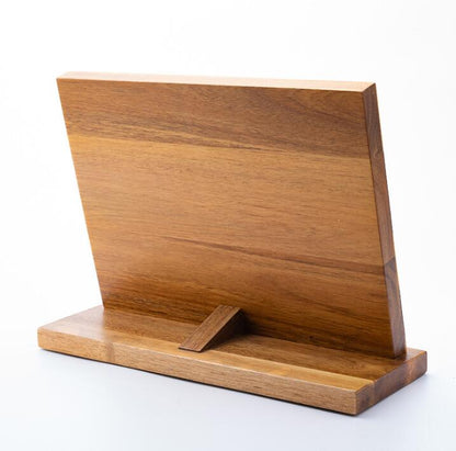 Bamboo magnetic knife holder, view 4