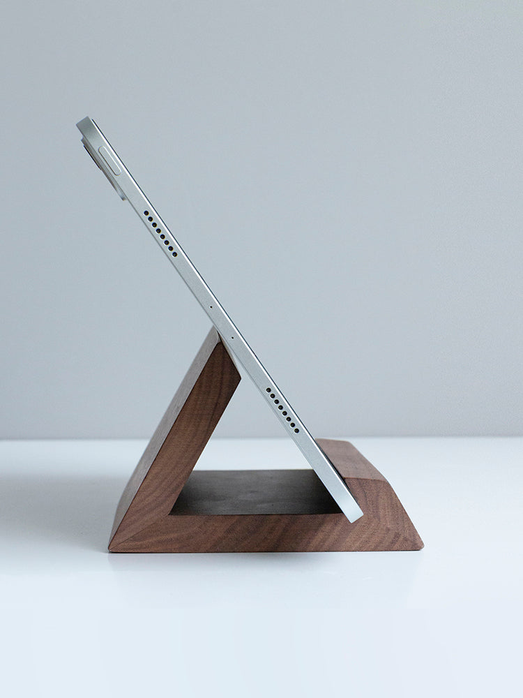 Retro solid wood desktop stand, view 1