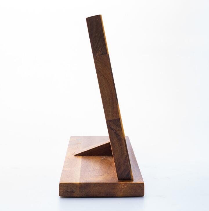 Bamboo magnetic knife holder, view 5