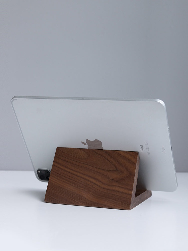 Retro solid wood desktop stand, view 2