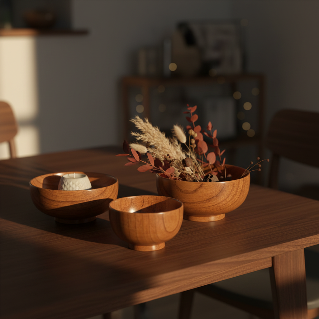 Jujube Wood Bowls - Editorial