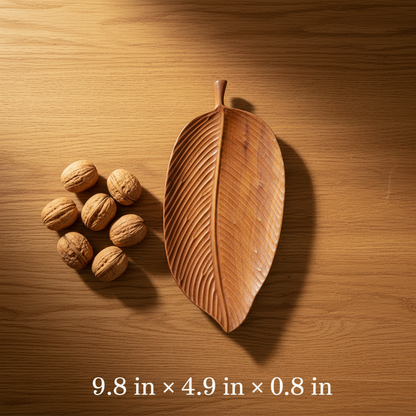 Handcrafted Wooden saucer Serving Tray